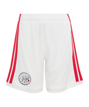 adidas Ajax Amsterdam Short Home 2026/2027 Kids Weiß - weiss