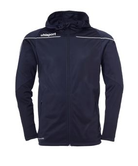 Uhlsport Stream 22 Kapuzenjacke Kids Blau F12 - blau