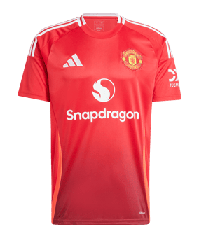 adidas Manchester United Trikot Home 2024/2025 Rot - rot