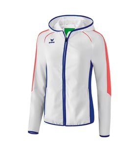 Erima Masters Präsentationsjacke Kids Weiss Blau - weiss