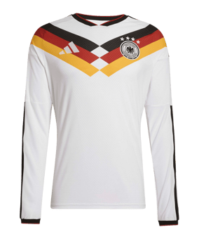 adidas DFB Deutschland Authentic Trikot Langarm |  Home WM 2026 Weiß - weiss