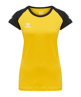 Hummel hmlCORE VOLLEY Stretch T-Shirt Damen F5269 - gelb