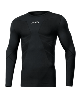 JAKO Comfort 2.0 langarm Schwarz F08 - schwarz