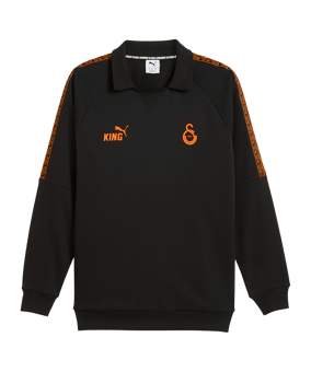 PUMA Galatasaray Istanbul King Drill Sweatshirt Schwarz F05 - schwarz