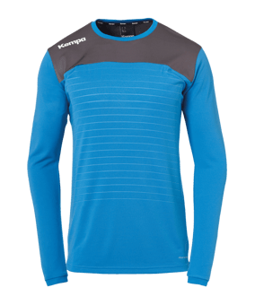 Kempa Emotion 2.0 T-Shirt langarm | Blau Grau F02 - blau