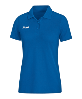 JAKO Base Poloshirt Damen Blau F04 - blau