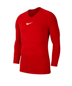 Nike Park First Layer Top langarm Kids Rot F657 - rot