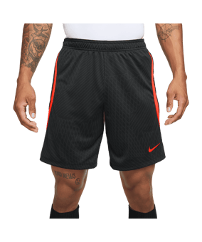 Nike Strike Short Schwarz Rot F014 - schwarz