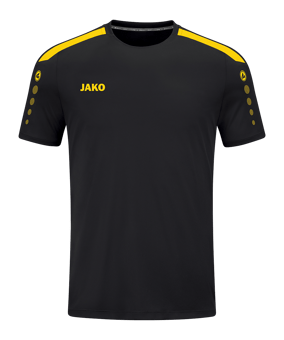 JAKO Power Trikot Kids Schwarz Gelb F803 - schwarz