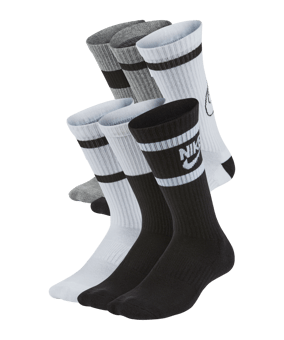 Nike 3 Paar Everyday Crew Socken Kids F901 - weiss