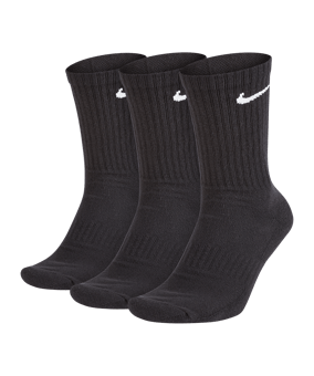 Nike Everyday Cushion Crew 3er Pack Socken F010 - schwarz