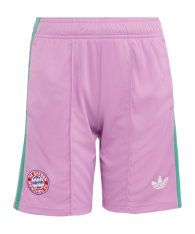 adidas FC Bayern München Torwartshort Away 2026/2027 Kids Lila - lila