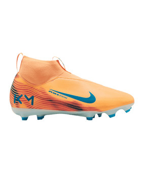 Nike Jr Air Zoom Mercurial Superfly X Academy FG/MG Kylian Mbappe Signature Kids Orange F801 - orange