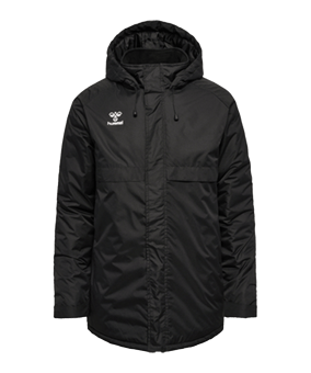 Hummel hmlGO Parka Schwarz F2001 - schwarz