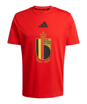 adidas Belgien DNA Graphic T-Shirt Rot | - rot