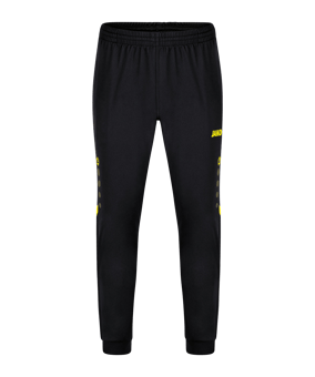 JAKO Challenge Polyesterhose Schwarz Gelb F803 - schwarz