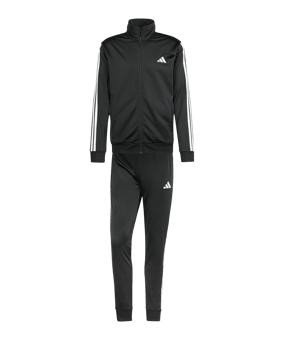 adidas 3 Stripes Trainingsanzug Schwarz 