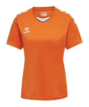 Hummel hmlCORE XK Poly Trikot Damen Orange F5190 - orange