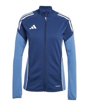 adidas Tiro 25 Competition Trainingsjacke Damen |  Blau - blau