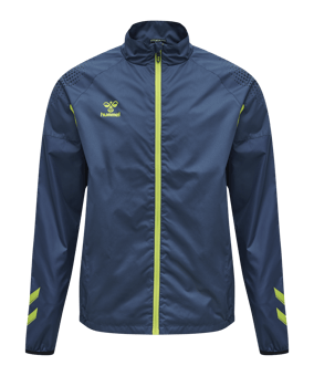 Hummel hmlLEAD Pro Windbreaker Jacke Blau F7642 