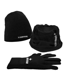 Derbystar Winter-Set v22 Schwarz F022 - schwarz