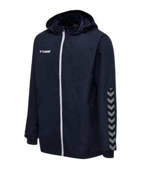 Hummel Authentic Allwetterjacke Blau F7026 
