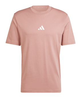 adidas Essentials Small Logo T-Shirt Rosa - rosa