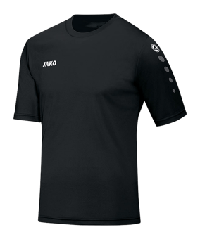 JAKO Team Trikot kurzarm Schwarz F08 - schwarz