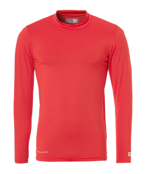 uhlsport Baselayer Unterhemd langarm F03 - rot