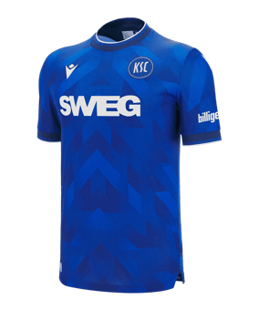 Macron Karlsruher SC Trikot Home 2025/2026 Blau - blau
