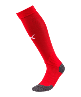 PUMA LIGA Socks Stutzenstrumpf Rot Weiss F01 - rot
