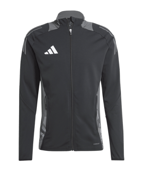 adidas Tiro 24 Competition Trainingsjacke |  Schwarz Grau - schwarz