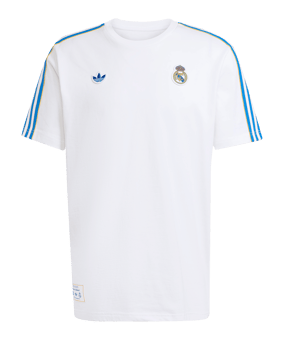 adidas Real Madrid Icon T-Shirt Weiß - weiss