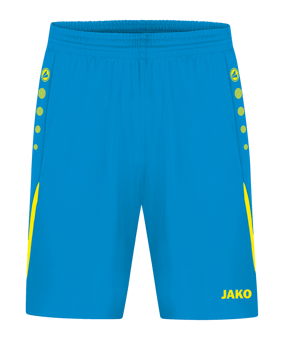 JAKO Challenge Short Blau Gelb F443 - blau
