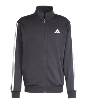 adidas 3 Stripes Trainingsanzug Schwarz - schwarz