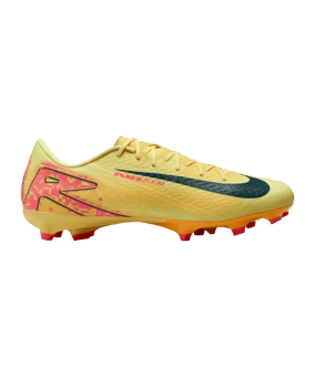 Nike Air Zoom Mercurial Vapor XVI Academy FG/MG  Mbappe Signature Orange Blau F800 - orange