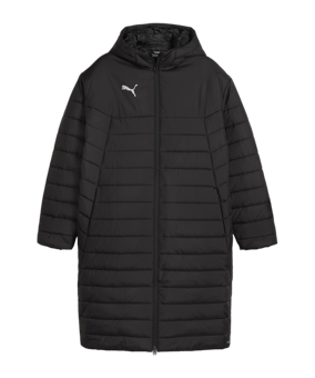 PUMA teamFINAL Bench Jacke Schwarz F03 - schwarz