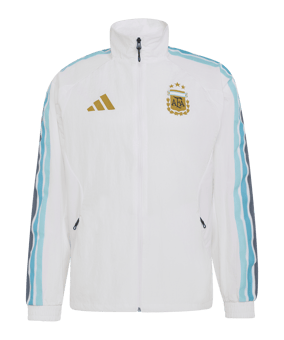adidas AFA Argentinien AN Jacke Weiß - weiss