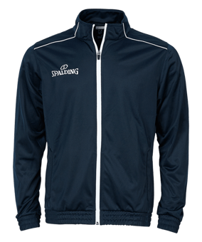 Spalding Team Warm Up Jacke Kids Blau F02 - schwarz