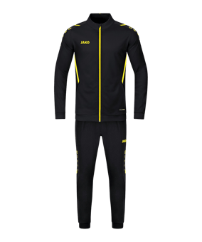 JAKO Challenge Trainingsanzug Schwarz Gelb F803 