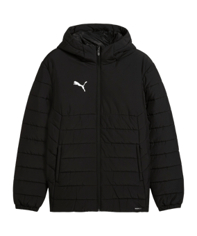 PUMA teamAdditions Kapuzenjacke Schwarz F03 