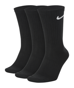 Nike Everyday Lightweight 3er Pack Socken F010 - schwarz