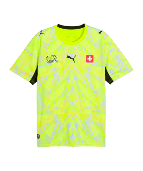 PUMA SFV Schweiz Replica Torwarttrikot Home WM 2026 Gelb F89 - gelb