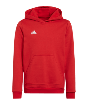 adidas Entrada 22 Hoody Kids Rot