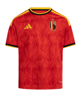 adidas Belgium Trikot Home 2026 Kids Rot - rot