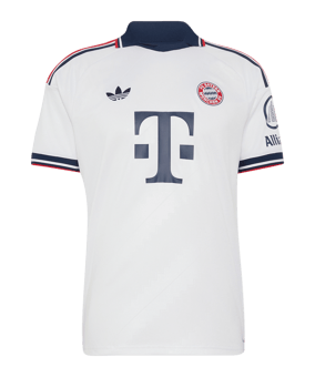 adidas FC Bayern München Trikot Away 2026/2027 Weiß - weiss