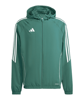 adidas Tiro 24 Windbreaker Grün Weiss - gruen