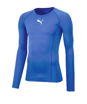 PUMA LIGA Baselayer Longsleeve Blau F02 - blau