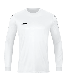 JAKO Team Trikot langarm Weiss F00 - weiss