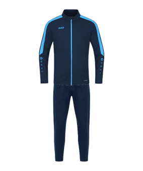 JAKO Polyester Power Trainingsanzug Damen Blau F910 - blau